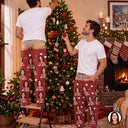 Gift For Husband,Christmas,Humorous,Custom Photo,Gift For Couples,Remove BG Photo - Custom Photo I Love My Wife Funny Underwear Gift For Husband - Personalized Pajama Pants
