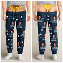 Gift For Husband,Christmas,Humorous,Custom Photo,Gift For Couples,Remove BG Photo - Custom Photo I Love My Wife Funny Underwear Gift For Husband - Personalized Pajama Pants