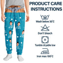 Gift For Husband,Christmas,Humorous,Custom Photo,Gift For Couples,Remove BG Photo - Custom Photo I Love My Wife Funny Underwear Gift For Husband - Personalized Pajama Pants