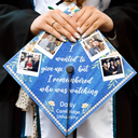Graduation,Gift For Yourself,Gift For Daughter,Gift For Sisters,Gift For Bestie,Happy - Custom Photo I Remember Who Was Watching - Personalized Graduation Cap Topper