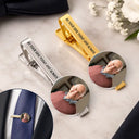 Sentimental,Custom Photo,Family,Wedding,Upload Full Photo - Custom Photo I Walk With You Today And Everyday - Personalized Tie Clip