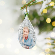 Sad,Memorial,Custom Photo - Custom Photo I'm Always With You - Personalized Custom Shaped Acrylic Ornament
