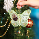 Sentimental,Christmas,Custom Photo,Family,Memorial,Upload Full Photo - Custom Photo I'm Always With You Family Memorial - Personalized Custom Shaped Acrylic Ornament