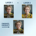 Family,Memorial,Parents,Gift For Grandparents,Sad,Custom Photo - Custom Photo I'm Always With You Memoeial Gift - Personalized Custom Shaped Acrylic Car Visor Clip