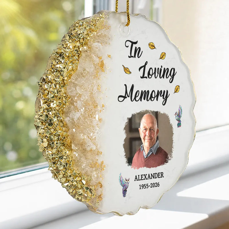 Memorial Loved One,Custom Photo,Sympathetic,Family,Memorial,Upload Full Photo,Icon - Custom Photo I'm Always With You Memorial Gift For Family, Friends - Personalized Resin Ornament