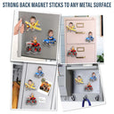 Adorable,Back To School,Custom Photo,Gift For Kids,Cut-Face Photo - Custom Photo Kid Riding Truck Car - Personalized Acrylic Magnet