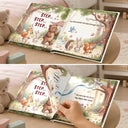 Parents,Art Design,Playful,Back To School,Reading,Photo - Colored Pencil ,Custom Text - Custom Photo Kid's Adventure Little Animal Parade Colored Sketch - Personalized Story Picture Book