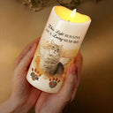 Pet Lovers - Custom Photo Light This Up And Know I'm Here - Personalized Flameless LED Candle