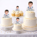 Married ,Engaged,Gift For Couples,Gift For Husband,Gift For Wife,Love,Wedding Anniversary - Custom Photo Look Who's Getting Married - Personalized Acrylic Cake Topper