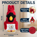Family,Memorial,Sad - Custom Photo Memorial Always Loved Never Forgotten - Personalized Doll Crochet With Custom Card