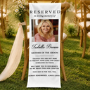 Sentimental,Custom Photo,Family,Wedding,Dynamic Photo - Custom Photo Memorial Always Remembered Always Loved - Personalized Chair Sign