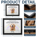 Christmas,Custom Photo,Sympathetic,Pet Lovers,Memorial,Remove BG Photo - Custom Photo Memorial Forever In My Heart - Personalized LED Light Shadow Box