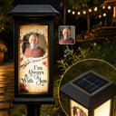 Christmas,Custom Photo,Sympathetic,Family,Memorial,Upload Full Photo - Custom Photo Memorial I'm Always With You - Personalized Solar Garden Light
