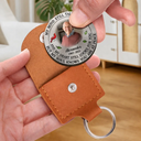 Family, Parents, Gift For Grandparents, Memorial, Sad - Custom Photo Memorial My Mind Still Talks To You - Personalized Wooden Pocket Hug