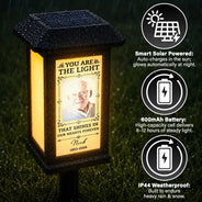 Top Market, Christmas, Custom Photo, Sympathetic, Family, Memorial, Upload Full Photo - Custom Photo Memorial Not A Day Goes By That You Are Not Missed - Personalized Solar Garden Light