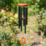 Sad,Memorial,Dog Lovers,Cat Lovers,Pet Lovers,Family,Parents,Gift For Grandparents - Custom Photo Memorial Your Wings Were Ready - Personalized Wind Chime