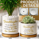 Gift For Daughter,Mom - Daughters (Adult),Gift For Women,Happy,Grandma - Grandkids,Gift For Grandkids,Custom Photo - Custom Photo Mom Daughter The Only Thing Better Than Being Your Mother - Personalized Ceramic Plant Pot