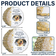 Custom Photo,Pet Memorial,Sympathetic,Pet Lovers,Memorial,Upload Full Photo - Custom Photo My Favorite Hello And My Hardest Goodbye - Personalized Resin Ornament