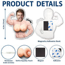 Custom Photo,Gift For Men,Gift For Yourself,Humorous,Cut-Face Photo - Custom Photo Never Skip Chest Day - Personalized Squishy Acrylic Fridge Magnet