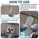 Gift For Husband,Gift For Yourself,Gift For Men,Parents,Gift For Grandpa,Gift For Father,New Dad,New baby,Expecting Dad,Funny - Custom Photo New Dad And Grandpa Loading - Personalized Sunglasses Holder For Car Visor