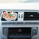 Gift For Husband,Gift For Yourself,Gift For Men,Parents,Gift For Grandpa,Gift For Father,Funny,Photo,Vector - Custom Photo Not A Dad Bod - Personalized Acrylic Car Vent Clip