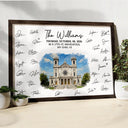 Art Design,Sentimental,Married Couple,Gift For Couples,Photo - Oil Painting - Custom Photo Oil Painting Wedding Venue Guest Book Sign - Personalized Postera