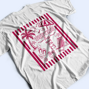 Custom Photo, Beach, Art Design, Summer, Family, Playful, Photo - Pencil Sketch - Remove BG - Custom Photo Pencil Sketch Beach Crew Besties Trip - Personalized T Shirt