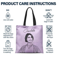 Custom Photo, Beach, Art Design, Summer, Pet Lovers, Playful, Photo - Pencil Sketch - Remove BG - Custom Photo Pencil Sketch Besties Pet Funny Portrait - Personalized Tote Bag
