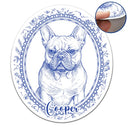 Art Design,Cozy,Pet Lovers,Photo - Pencil Sketch - Remove BG - Custom Photo Pencil Sketch Dog Cat Pet Portrait Toile - Personalized Magnet