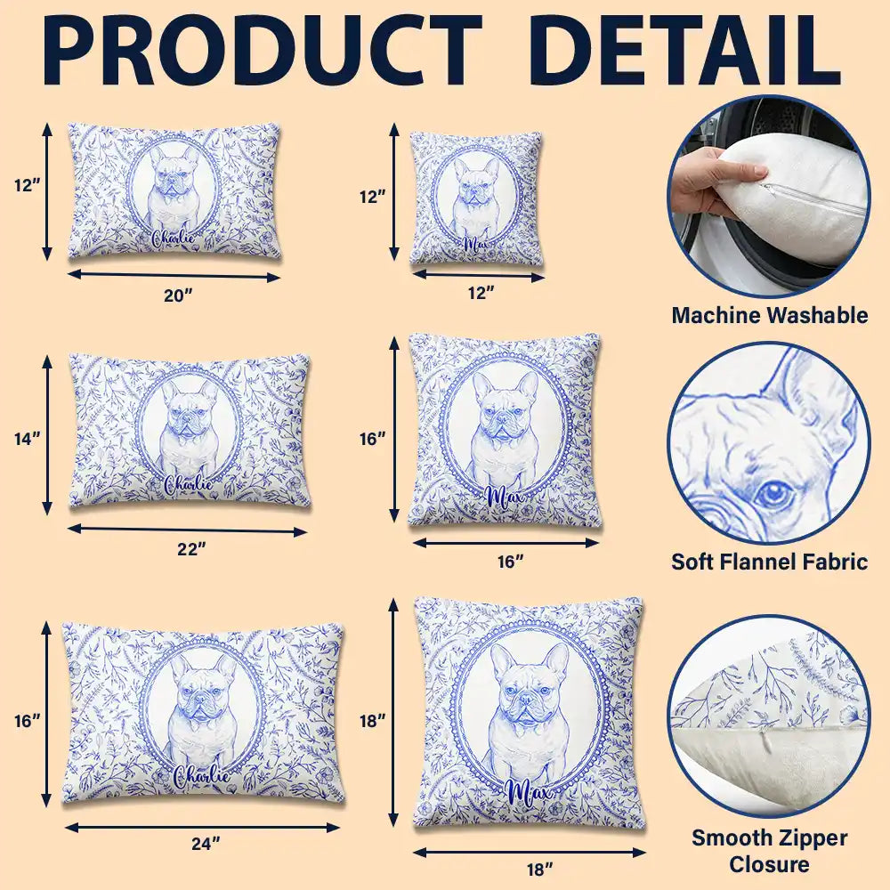 Art Design,Pet Memorial,Cozy,Pet Lovers,Memorial,Photo - Pencil Sketch - Remove BG - Custom Photo Pencil Sketch Dog Cat Pet Portrait Toile Remembrance - Personalized Pillow