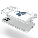 Pet Lovers,Pet Mom,Pet Dad,Dog Lovers,Dog Mom,Dog Dad,Cat Lovers,Cat Mom,Cat Dad,Love,Custom Photo - Custom Photo Pencil Sketch Dog Cat Portrait - Personalized Clear Phone Case