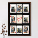 Gift For Couples,Gift For Husband,Gift For Wife,Gift For Boyfriend,Gift For Girlfriend,Love - Custom Photo Playing Card Couple Lucky In Love - Personalized Poster