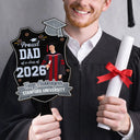 Gift For Yourself,Gift For Aunt,Gift For Uncle,Gift For Mother,Gift For Grandpa,Gift For Father,Gift For Grandma,Gift For Grandparents,Gift For Daughter,Gift For Son,Gift For Sibling,Gift For Sisters,Gift For Bestie,Gift For Brothers,Graduation,Happy - Custom Photo Proud Dad Mom Sister Bestie Graduation - Personalized Graduation Handheld Fan