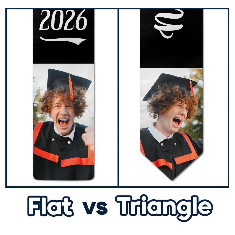 Custom Photo Proud Graduate Of The Class - Graduation Gift - Personalized Stoles