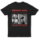 Custom Photo - Custom Photo Proud Senior Mom Dad - Personalized T Shirt