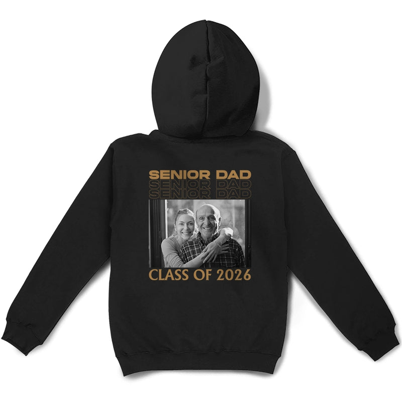 Custom Photo - Custom Photo Proud Senior Mom Dad - Personalized T Shirt