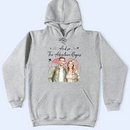 Art Design, Custom Photo, Romantic, Summer, Gift For Couples, Photo - Watercolor - Remove BG - Custom Photo Realistic Watercolor Art And So The Adventure Begins - Personalized T Shirt