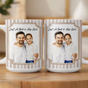Gift For Husband,Gift For Yourself,Gift For Men,Gift For Father,Gift For Grandpa,Top Market,Non-Eng,Photo - Watercolor (remove BG),Cozy - Custom Photo Realistic Watercolor Art Best Dad Ever No 1 Grandpa - Personalized Mug