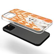 Custom Photo, Art Design, Pet Lovers, Adorable, Photo - Watercolor - Remove BG - Custom Photo Realistic Watercolor Art Cute Dog Cat Portrait - Personalized Clear Phone Case