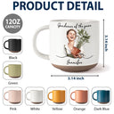 Top Market,Art Design,Gardening,Gift For Grandma,Photo - Watercolor - Remove BG,Happy - Custom Photo Realistic Watercolor Art Gardener Of The Year - Personalized Pottery Mug