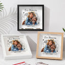Custom Photo, Art Design, Summer, Gift For Couples, Top Market, Romantic, Photo - Watercolor - Remove BG - Custom Photo Realistic Watercolor Art Our Adventures Couple - Personalized Ticket Memory Box