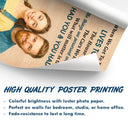 Gift For Couples,Gift For Wife,Gift For Husband,Old Couples,Love - Custom Photo Realistic Watercolor Art When We Get To The End Old Couple - Personalized Poster