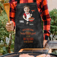 Funny,Cooking,Gift For Wife,Gift For Husband,Gift For Yourself,Gift For Women,Gift For Men,Gift For Father,Gift For Mother - Custom Photo Not Every Cook Looks This Good - Personalized Apron