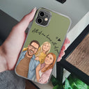Custom Photo, Art Design, Gift For Couples, Romantic, Photo - Semi Realistic Portrait - Custom Photo Semi Realistic Portrait You & Me We Got This - Personalized Clear Phone Case