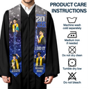 Graduation,Gift For Yourself,Gift For Women,Gift For Men - Custom Photo She Believed She Could So She Did - Personalized Stoles
