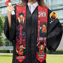 Graduation,Gift For Yourself,Gift For Women,Gift For Men - Custom Photo She Believed She Could So She Did - Personalized Stoles
