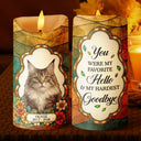 Art Design,Christmas,Pet Memorial,Sympathetic,Pet Lovers,Memorial,Photo - Stained Glass - Custom Photo Stained Glass Memorial Pet Forever In My Heart Always Loved - Personalized Flameless LED Candle