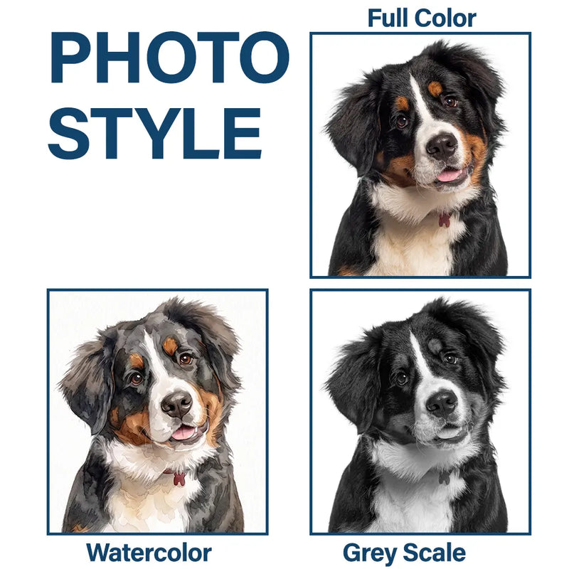 Dog Dad,Cat Dad,Pet Dad,Custom Photo,Top Market,Independence Day,Non-Eng,Photo,Confident - Custom Photo Stars & Stripes Best Dog Dad Ever - Personalized T Shirt