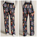 Gift For Grandma, Gift For Mother, Happy - Custom Photo Stars & Stripes Best Mom Mum Grandma Ever - Personalized Pajama Pants