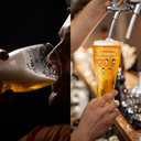 Funny,Gift For Husband,Gift For Grandpa,Gift For Father - Custom Photo Surviving Fatherhood One Beer At A Time Funny - Personalized Pilsner Glass